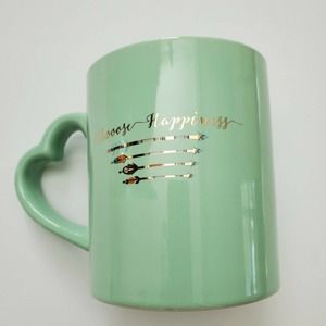 Choose Happiness 16 oz. mug 10 Strawberry Street, Pre-Owned, Southwestern Design